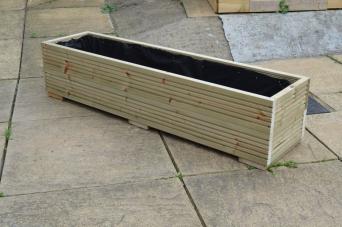 Wooden Trough Planter for sale in UK View 42 bargains