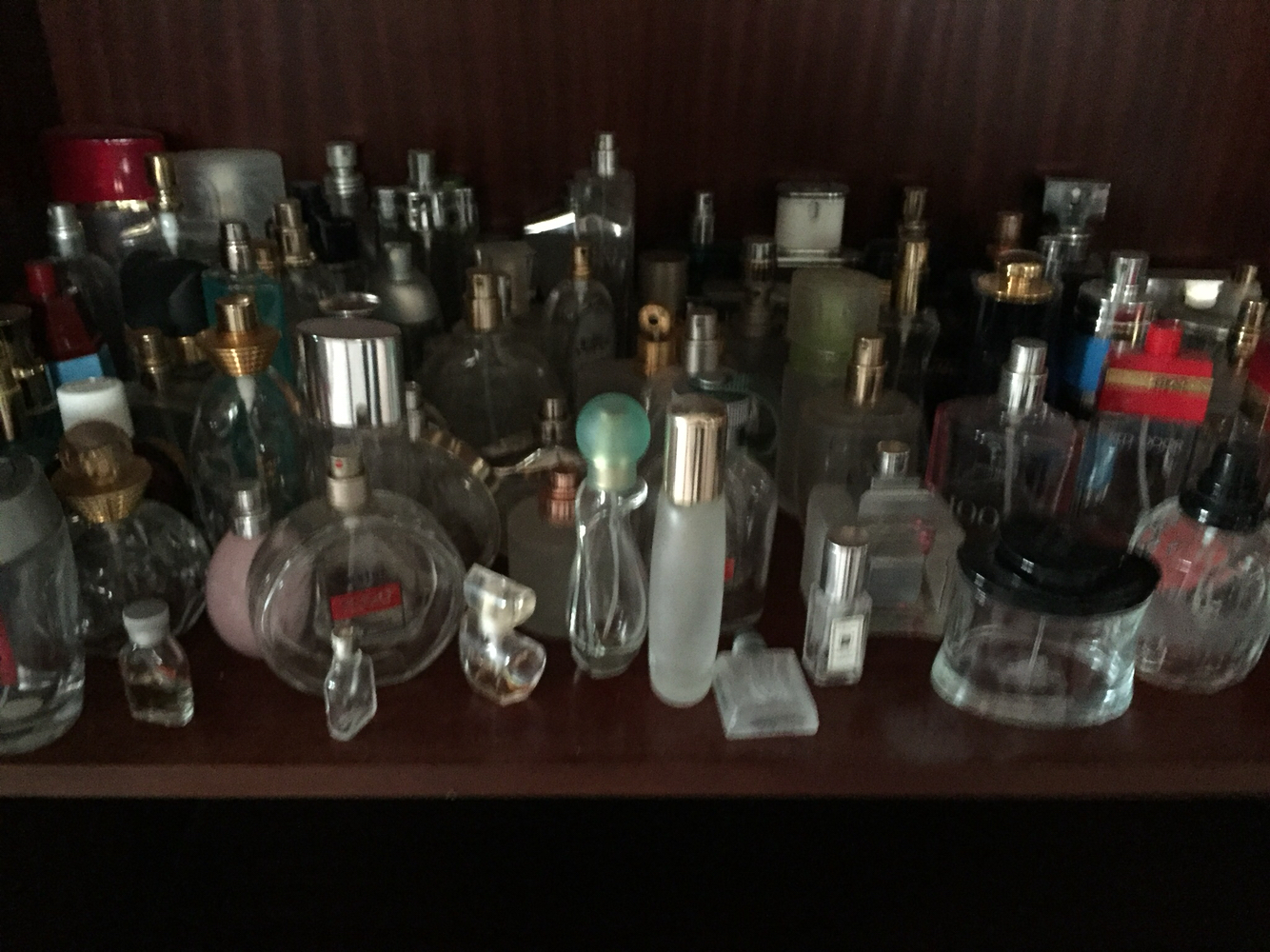 used perfume bottles