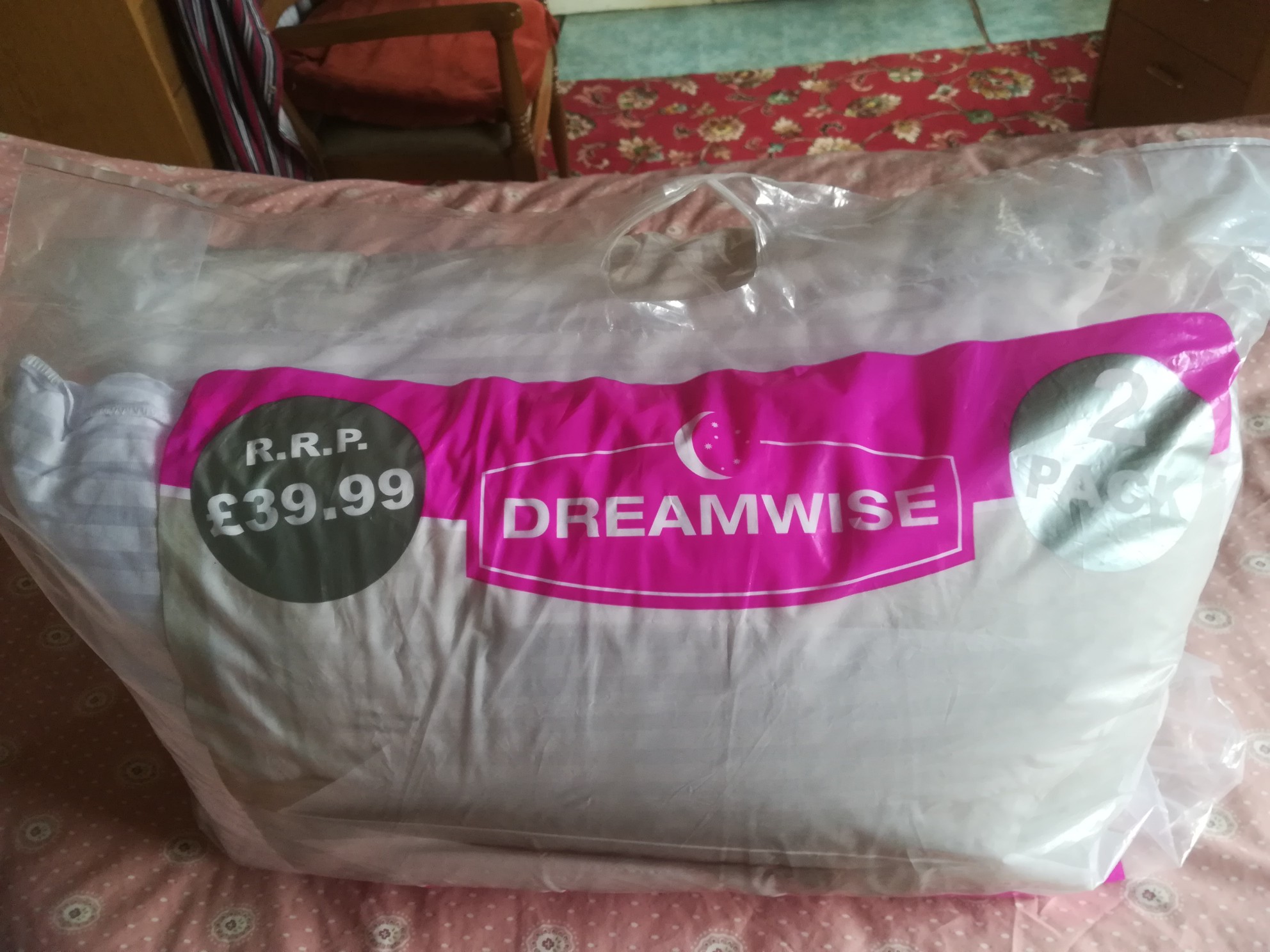 dreamwise bounce back pillows