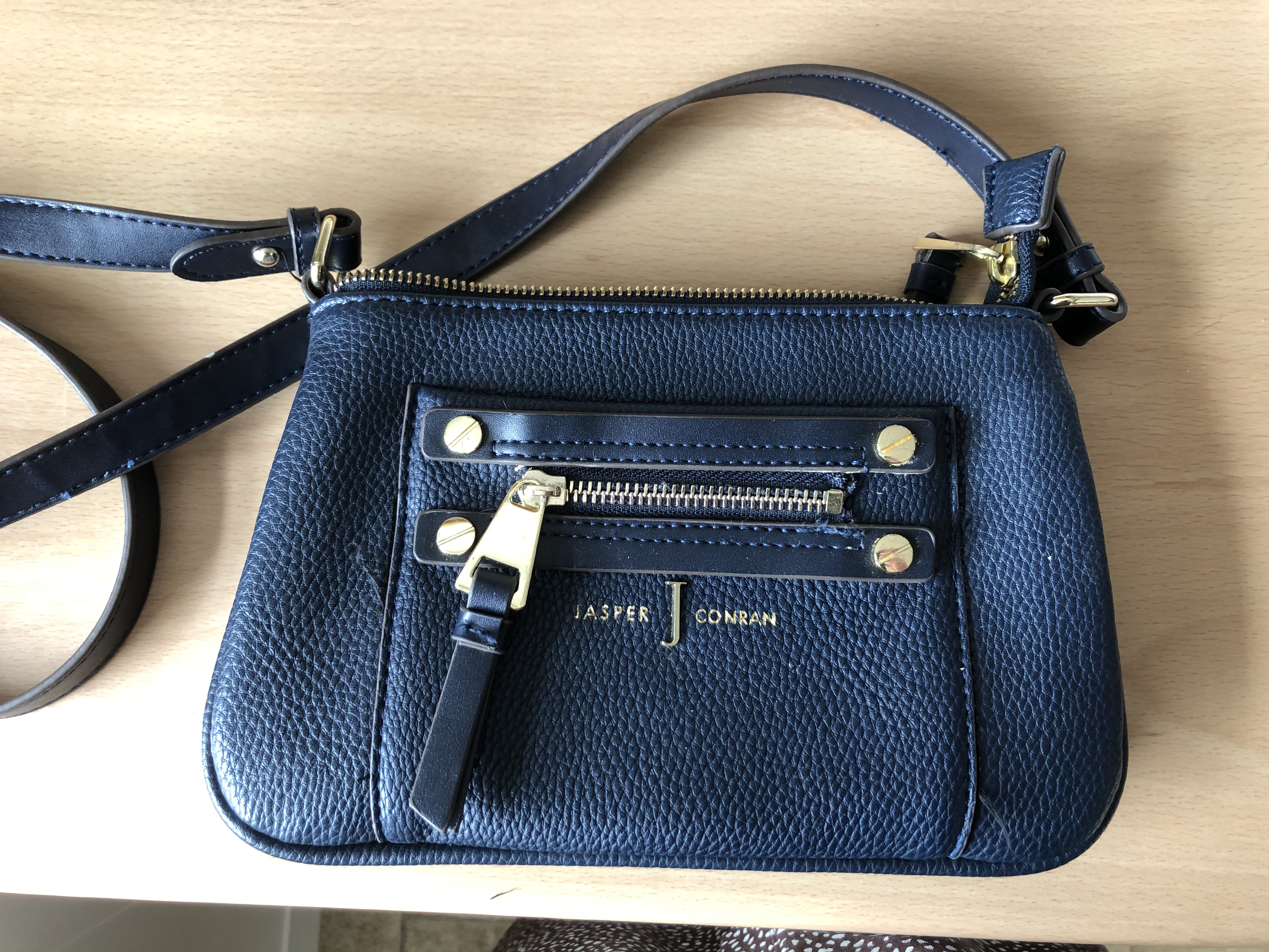 jasper conran navy bag