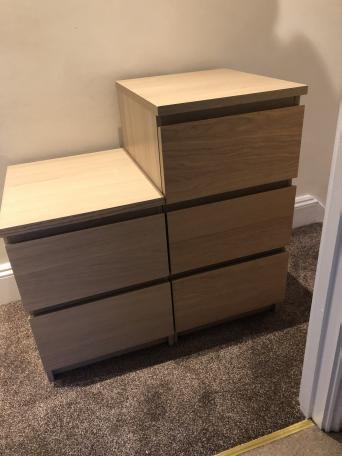 Drawers Ikea Malm Second Hand Household Furniture Buy And Sell