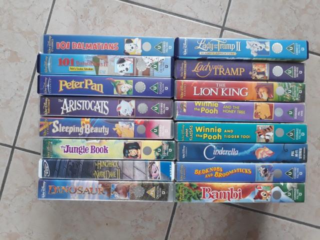 14 Disney Vhs Videos Cert U 2 Each Or All For For Sale In Bishop Auckland County Durham Preloved 14 Disney Vhs Videos Cert U 2 Each Or All For For Sale In Bishop Auckland County Durham Preloved