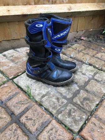 Trackstar Wulfsport Mx Adult Boots New 2016 Motorbike Motocross Quad Sport Racing Boots Black Amazon Co Uk Car Motorbike