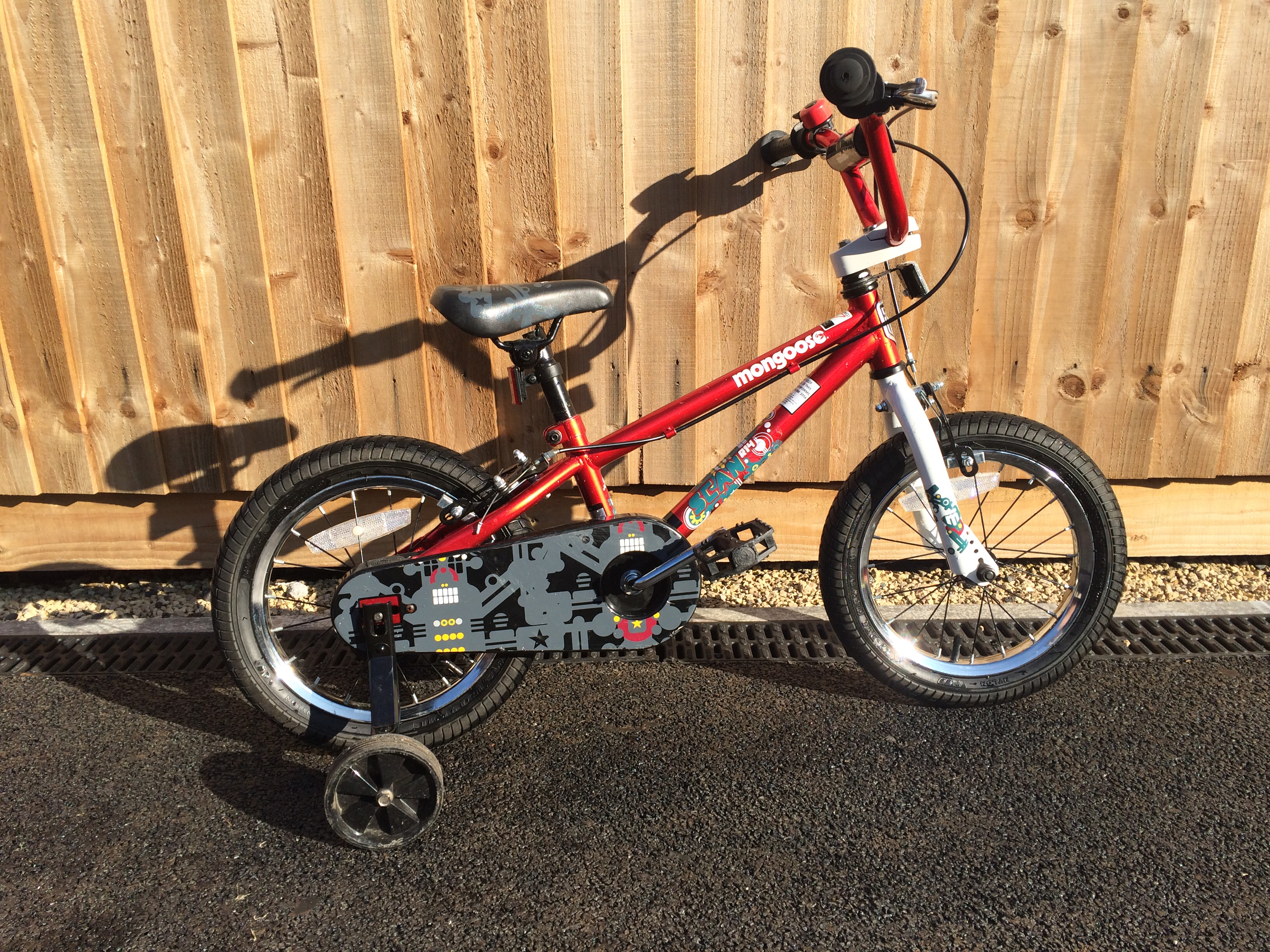 mongoose scan r14 bmx bike