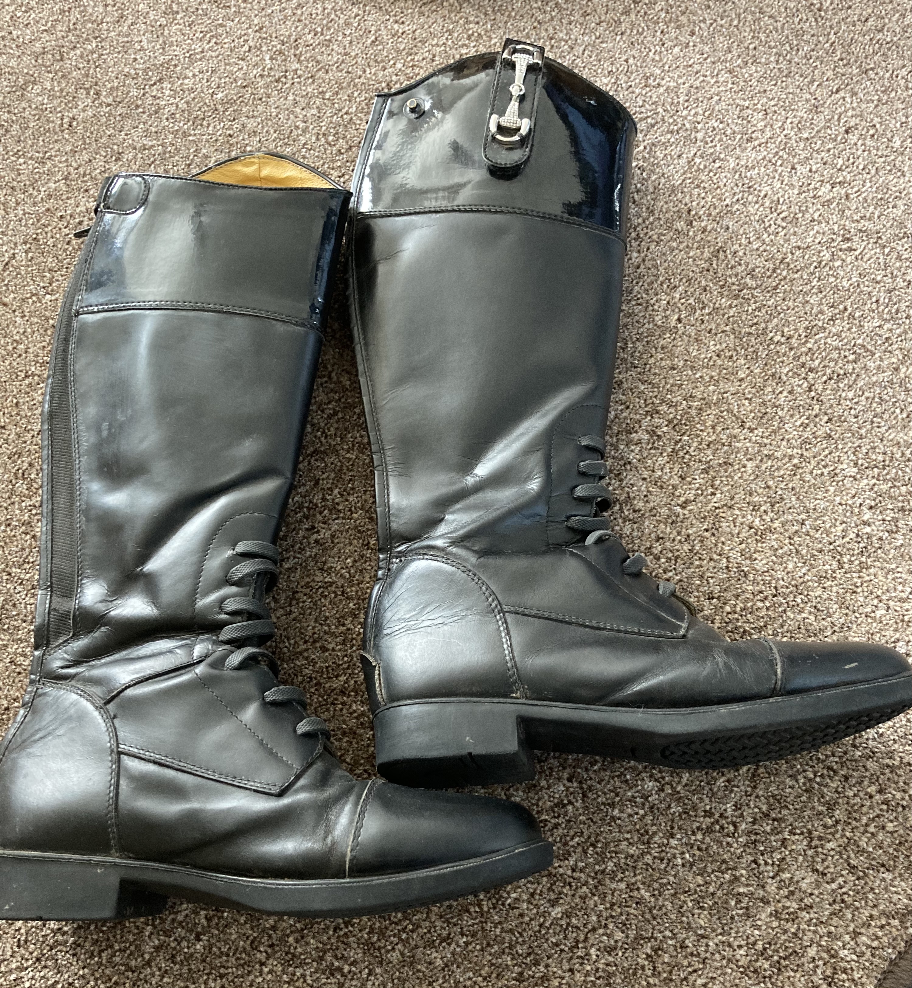 size 4 riding boots