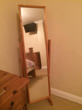 Freestanding Mirror Second Hand Household Furniture And Free Standing Pine Mirror