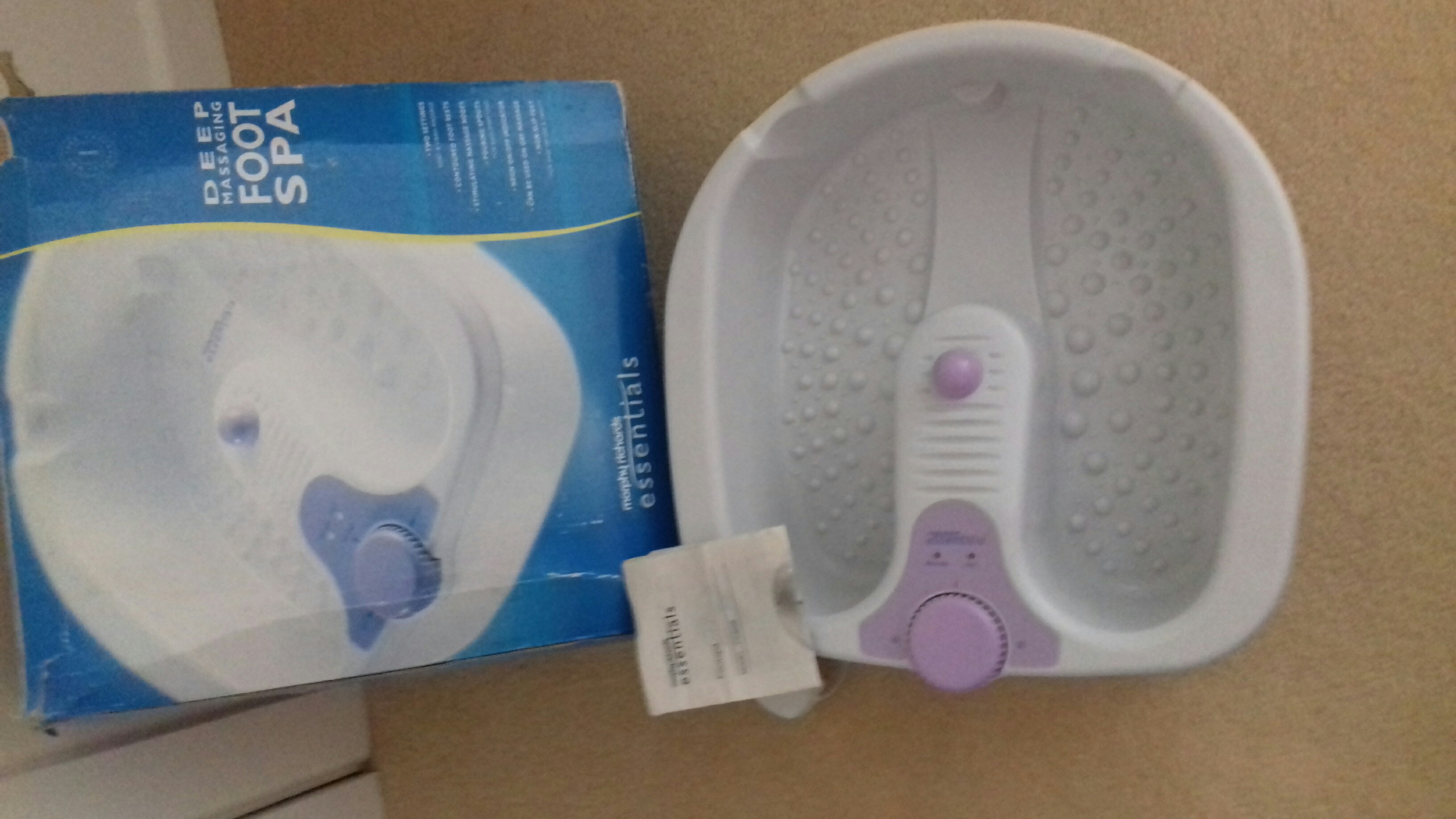 Morphy richards foot spa Clearance