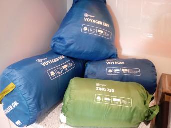 Double Sleeping Bag Used Camping Equipment And