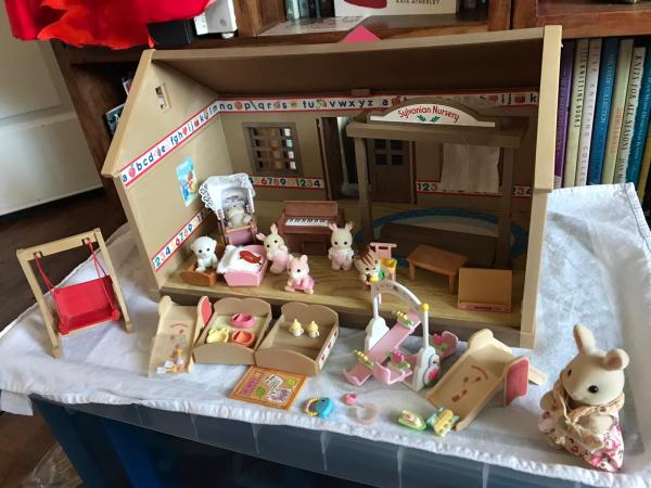 vintage sylvanian house