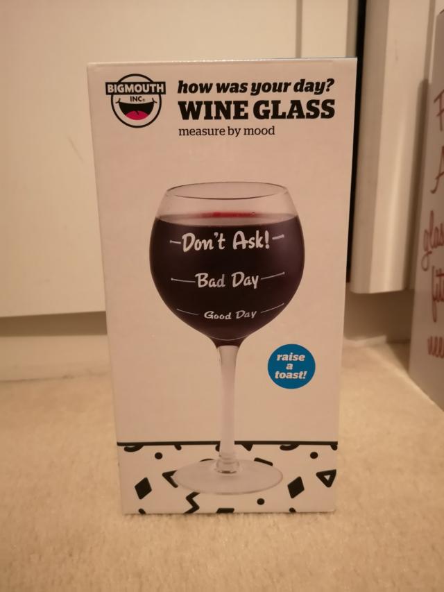 Novelty wine glass For Sale in Tonbridge, Kent Preloved