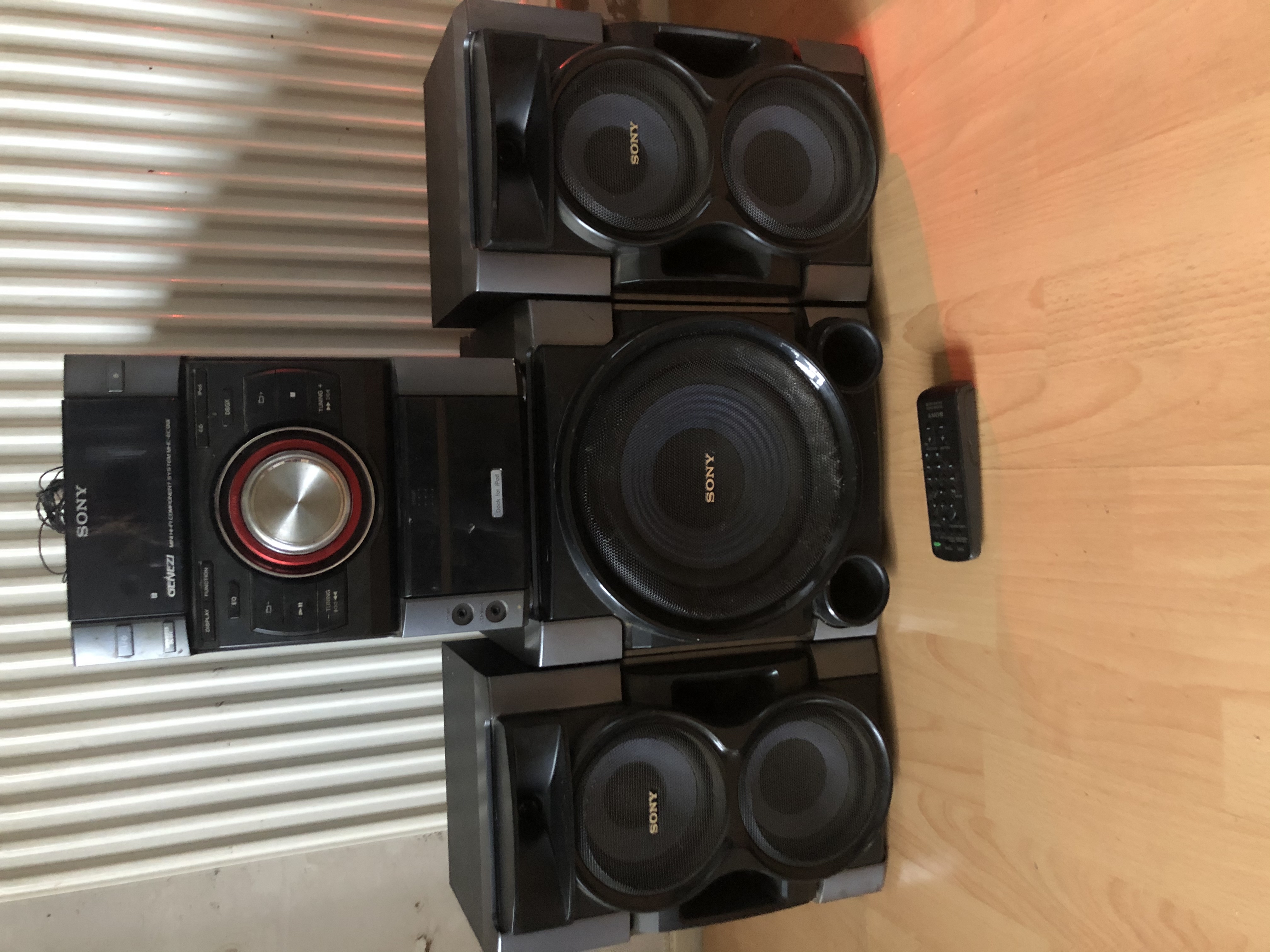 sony bluetooth mini hifi system
