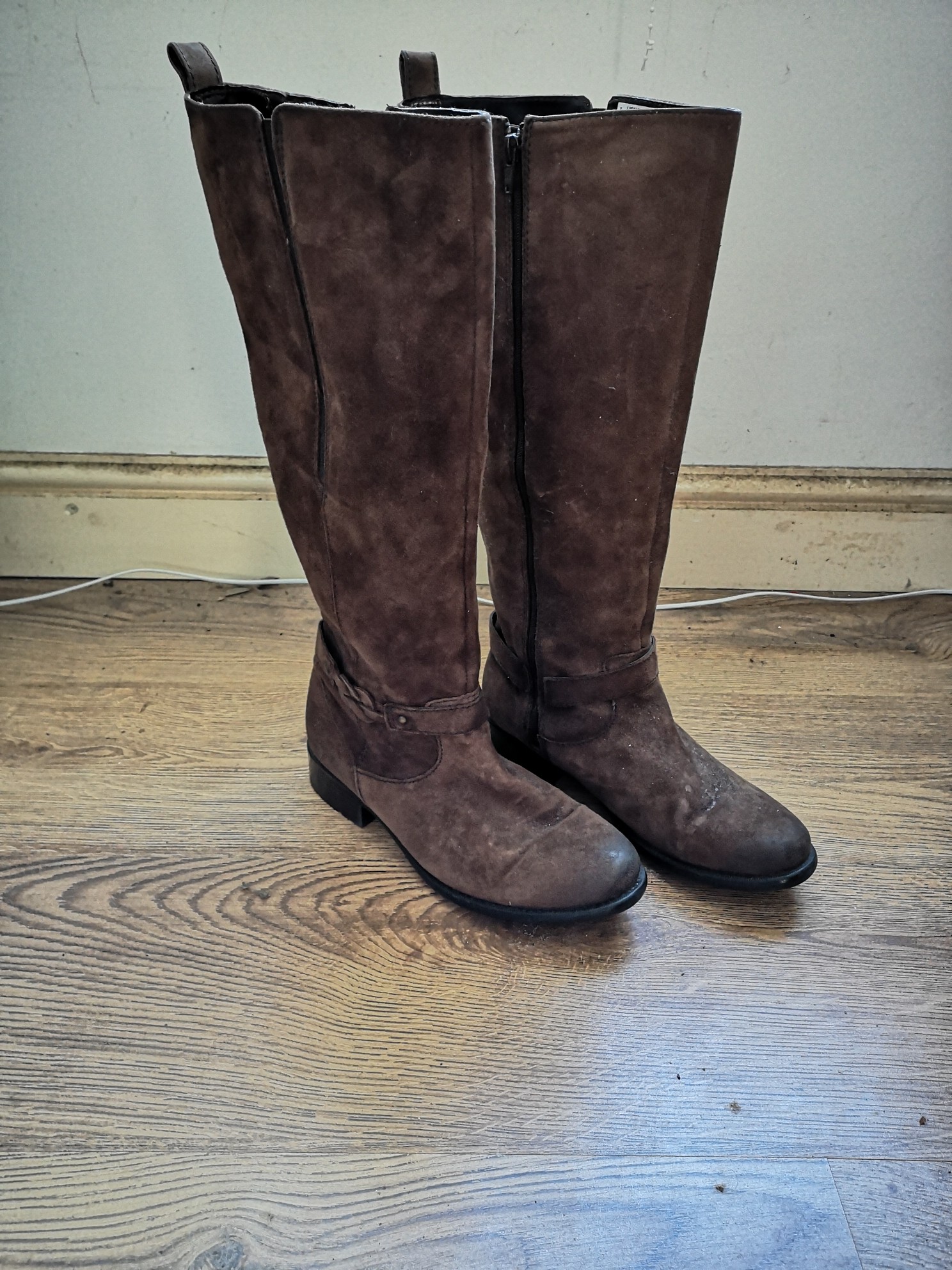 Clarks Ladies knee high boots For Sale 