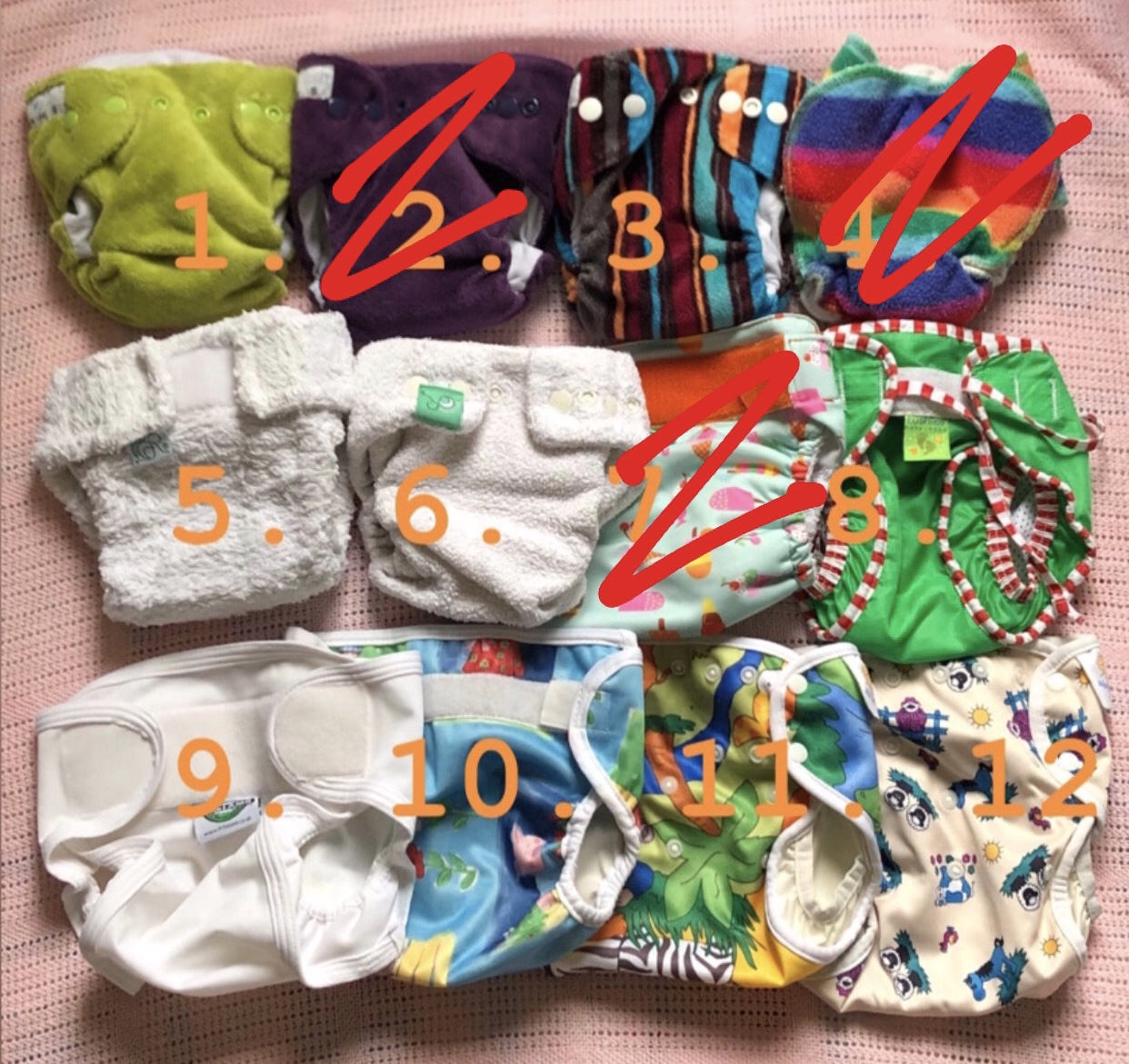 cloth nappies for sale