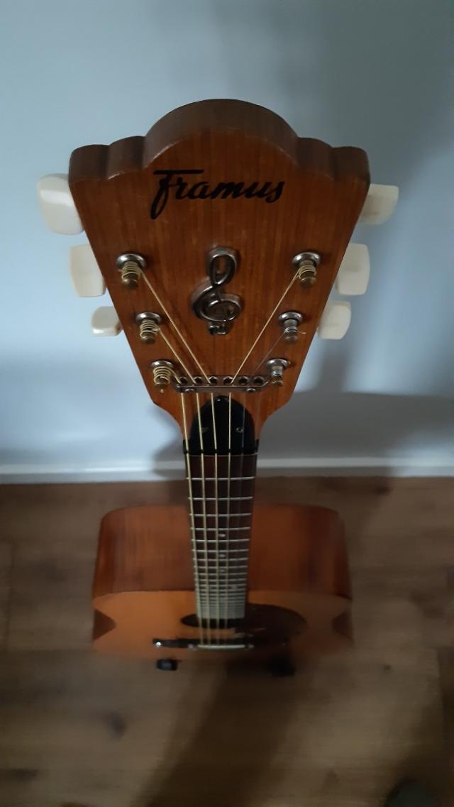 Framus vintage acoustic guitar For Sale in Wrexham, Wales Preloved