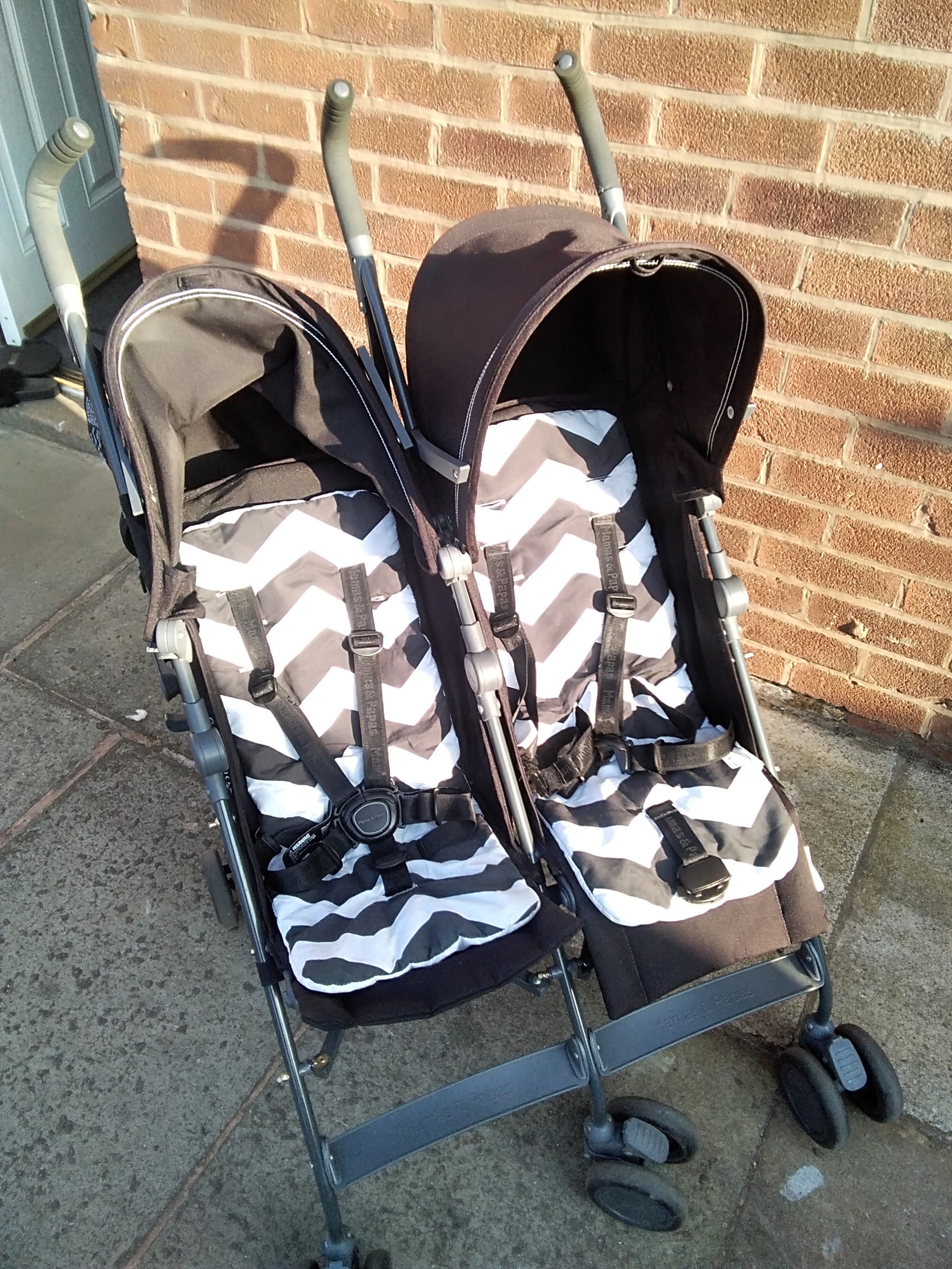 preloved double buggy