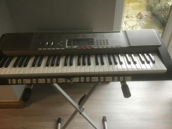 Keyboard and stand. Casio LK-230 For Sale in Langho, Lancashire | Preloved