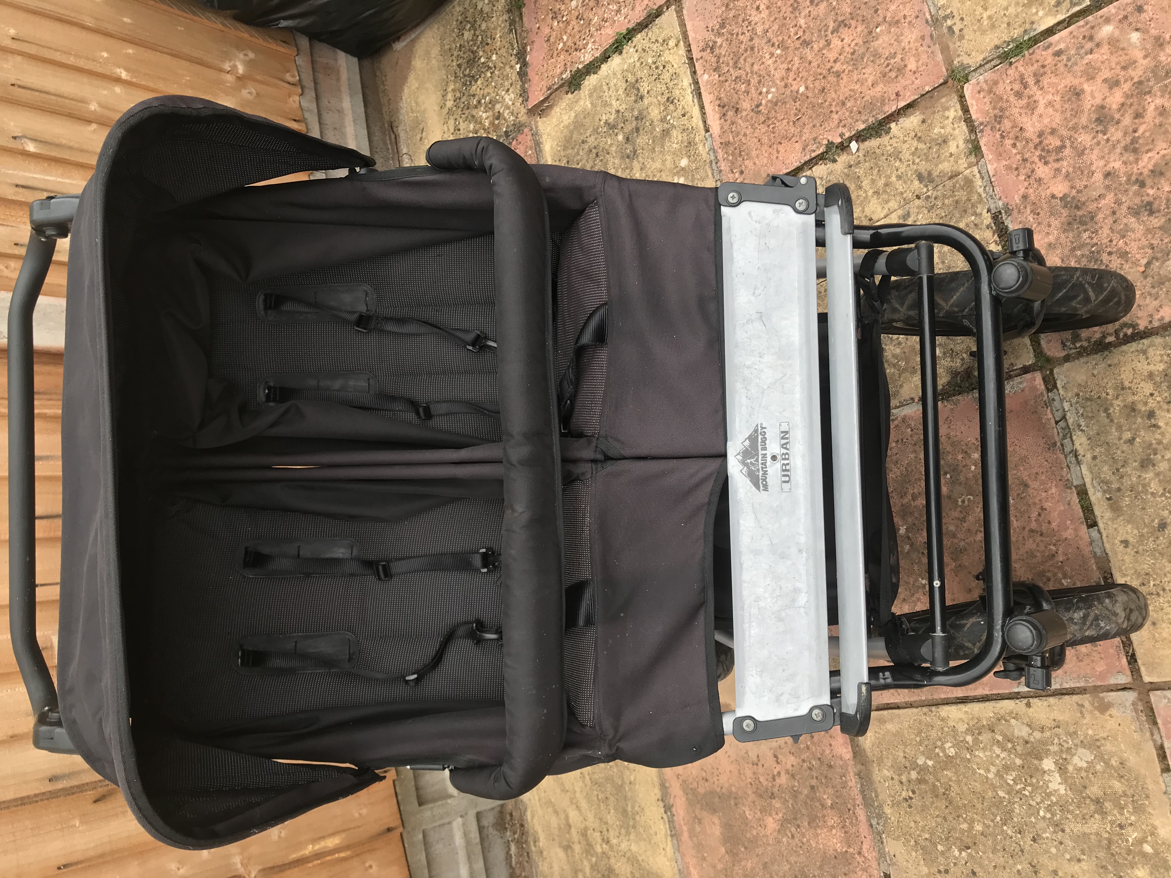 preloved double buggy