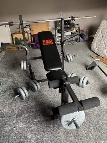 Workout Bench Weights Local Classifieds Preloved