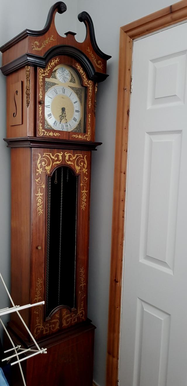 Tempus Fugit Grandfather Clock For Sale in Lytham St Annes, Lancashire Preloved