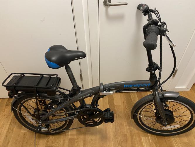 apollo electric folding bike