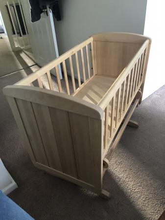 Rocking Baby Crib With Mattress For Sale In Stafford