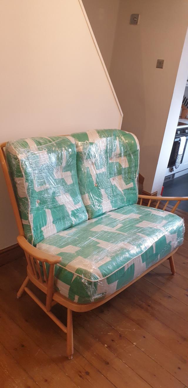 Genuine Blue Label Ercol Windsor 2seater Sofa For Sale in Gravesend