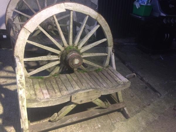 Wagon Wheel Bench For In Devon Holsworthy Preloved Privacy Preference Centre