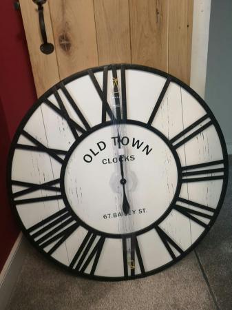 Large Wall Clock Oak Furniture Land For Sale In Thetford