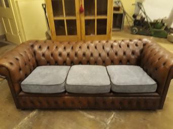 Chesterfield Sofa Second Hand Household Furniture And In Chesterfield Sofa