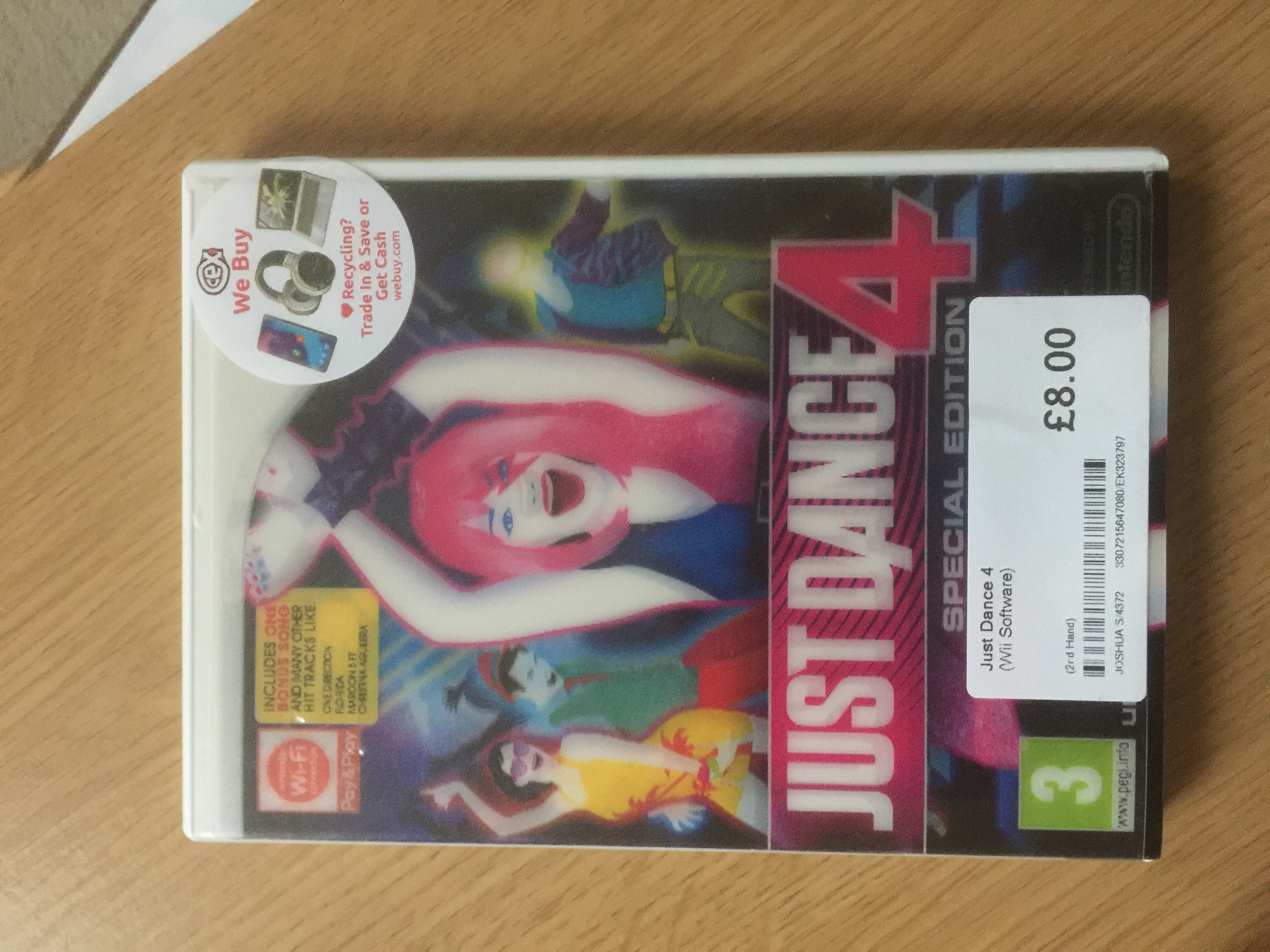 second hand nintendo wii games