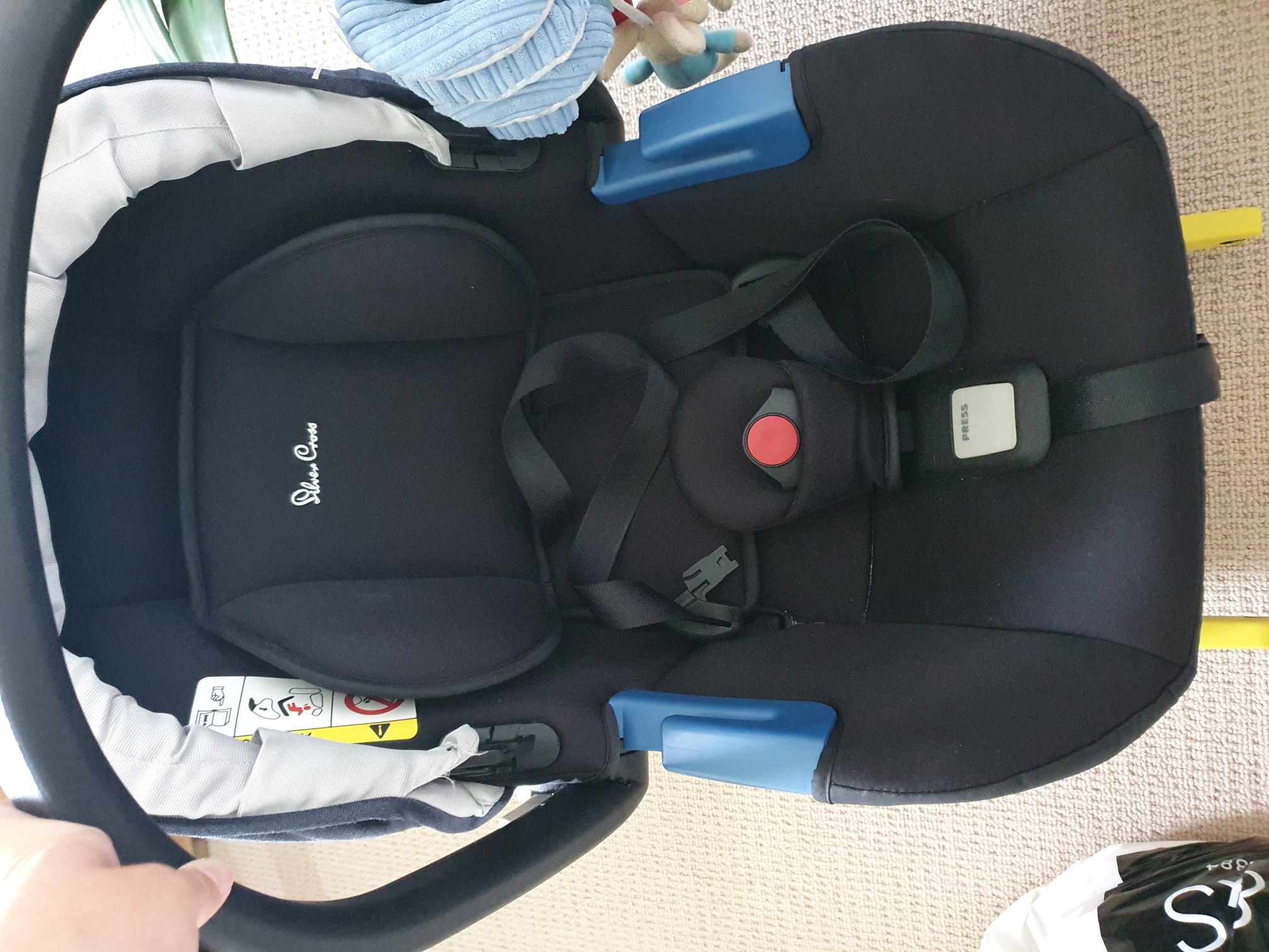 silver cross car seat and isofix base