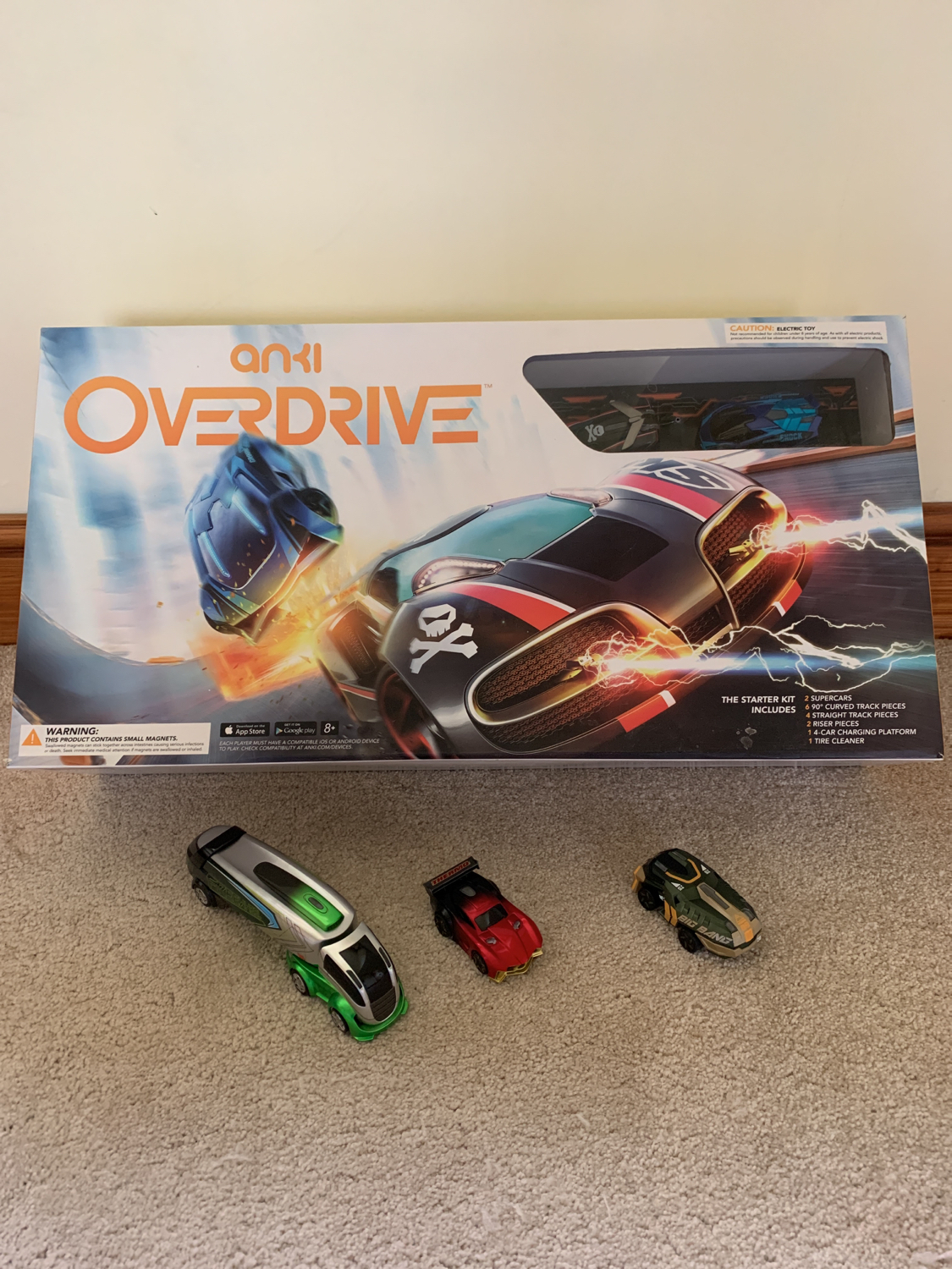 anki drive starter kit cars wont stay charged