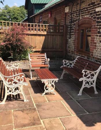 Cast Iron Garden And Patio Benches Coffee Table Furniture For