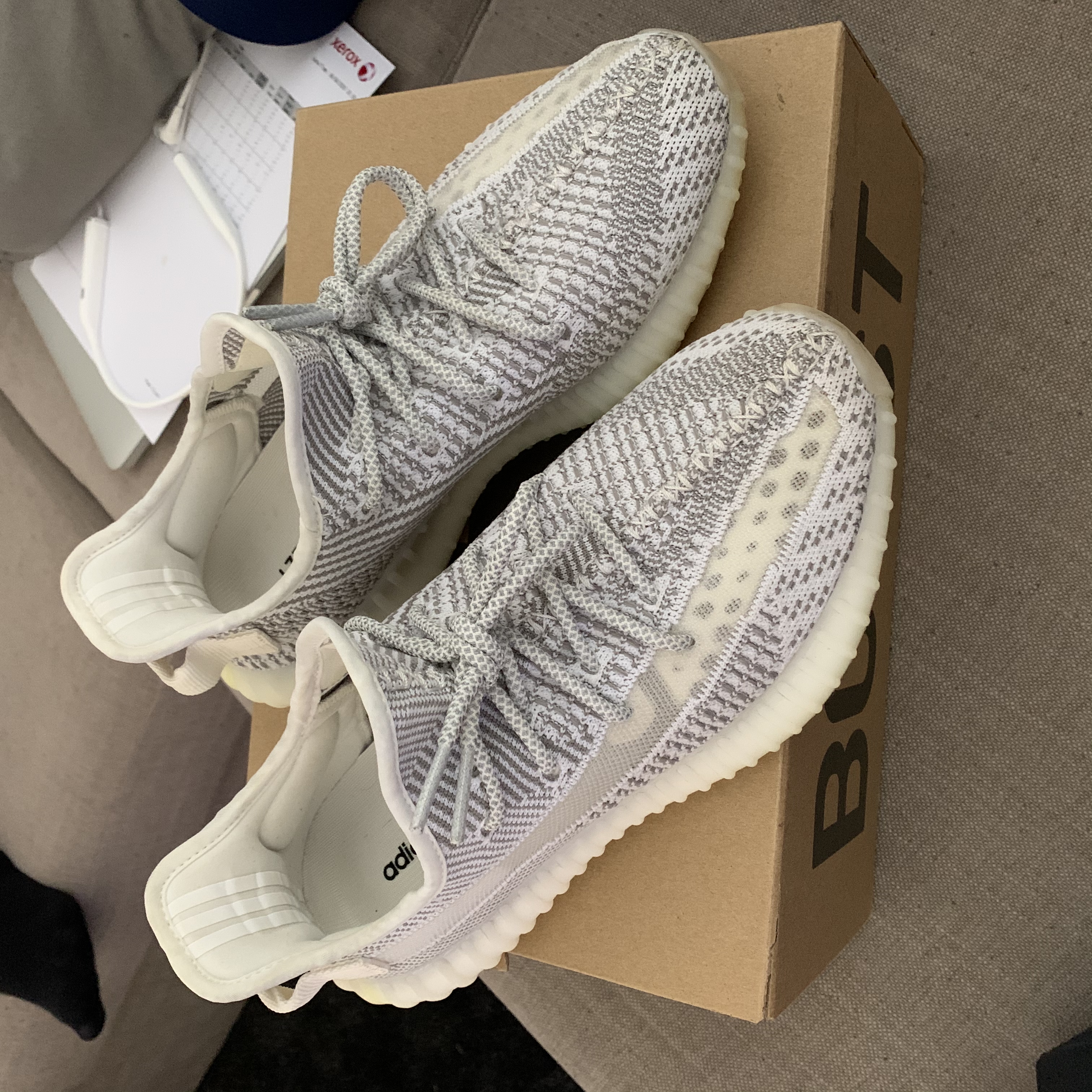 static shoes yeezy
