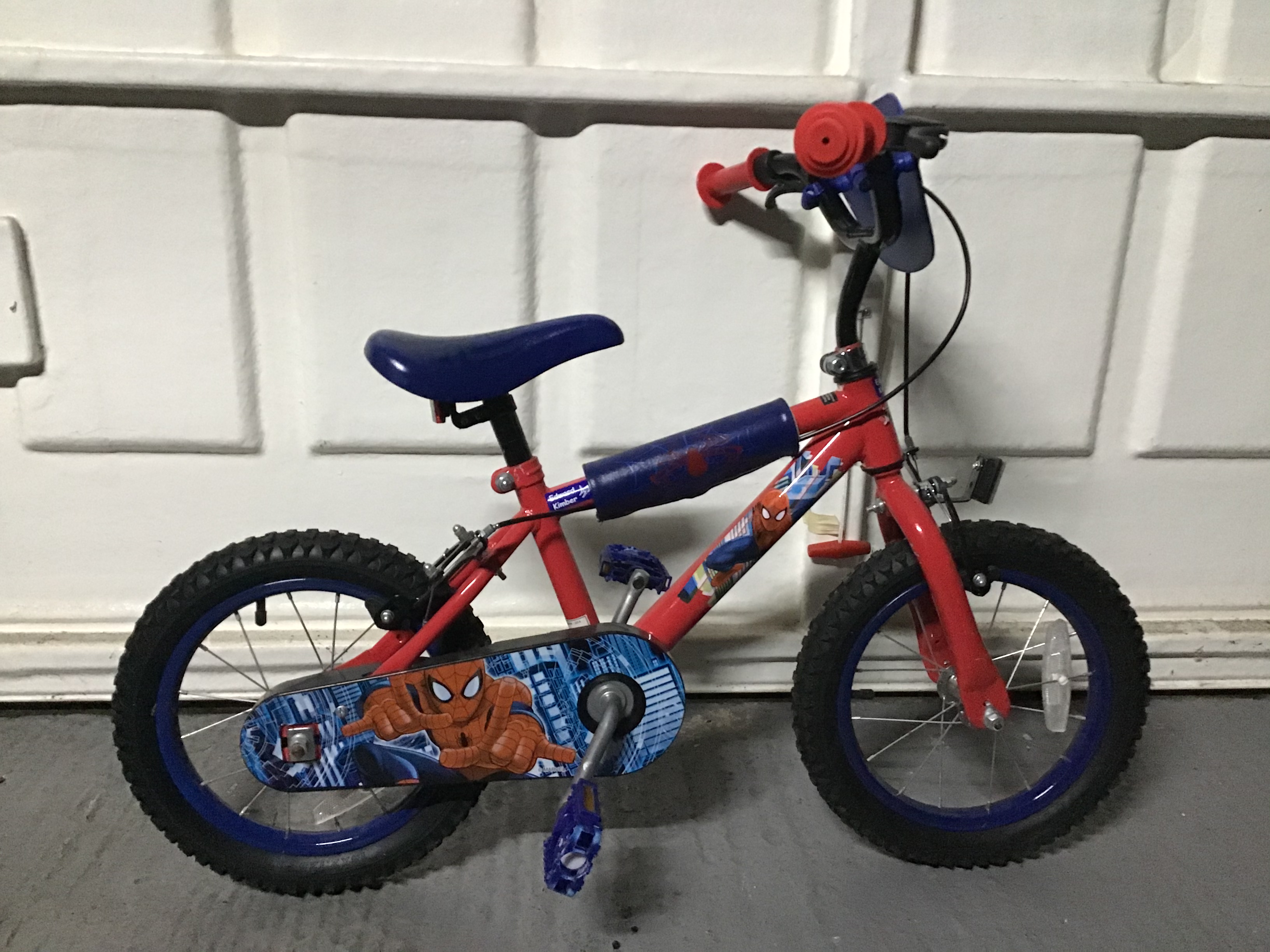 spiderman bike 30cm