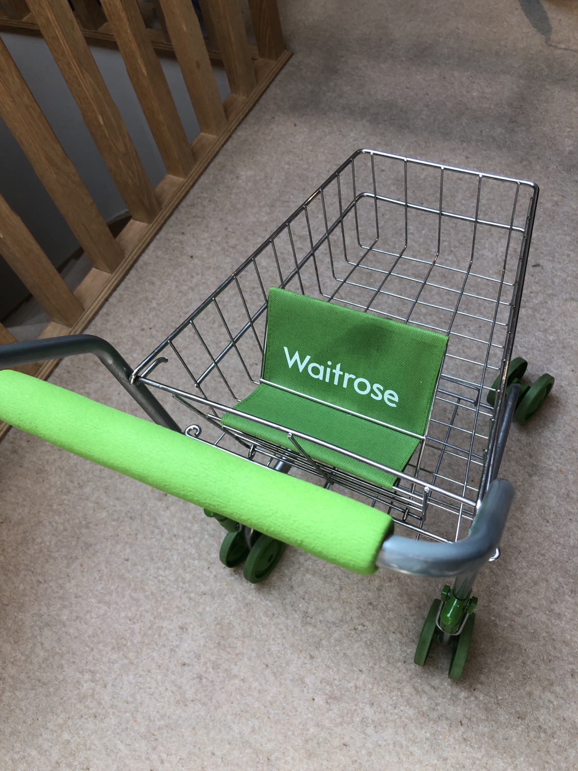 kids waitrose trolley