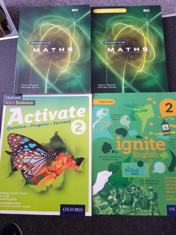 Preview of the first image of BRAND NEW HOME EDUCATION BOOKS.