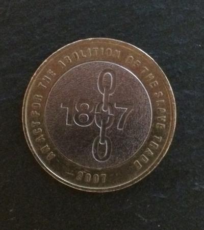 The Abolition Of Slave Trade 2 Two Pound Coin Rare For Slave Trade 2 Two Pound Coin Rare