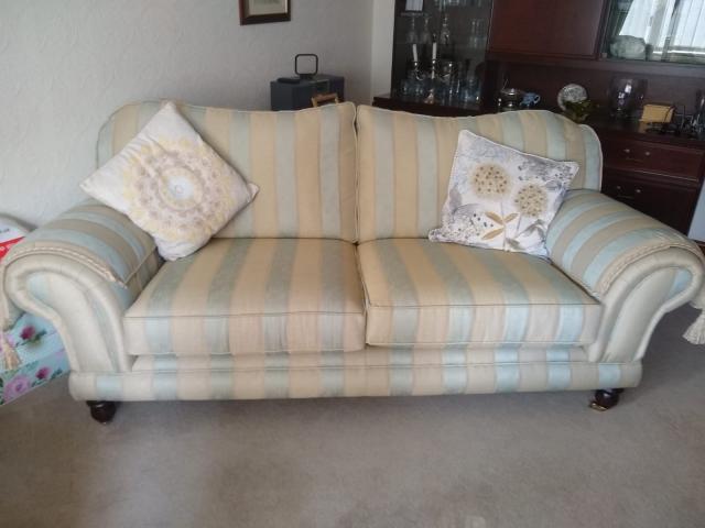 Large 3 Seater Sofa With Matching Chair For Sale In Lincoln Lincolnshire Preloved