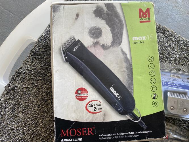 Moser Max45 animal clippers For Sale in Sudbury, Suffolk Preloved